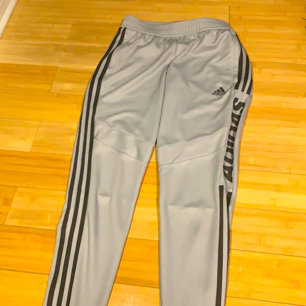 Grey Adidas sweatpants size small